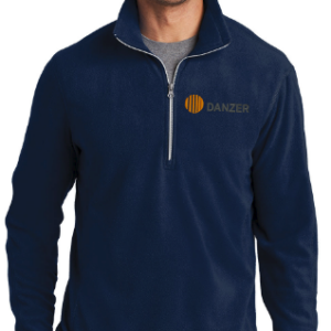 1/2 Zip Fleece Pullover (EMBROIDERED)