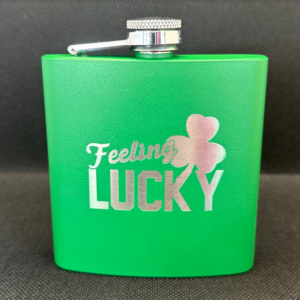 St. Patrick's Day Flask