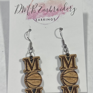Earrings (Basketball Mom)