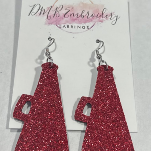 Earrings (Cheer Megaphone)