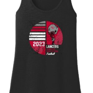 EHS Football Black Tank Top (Ladies Fit)
