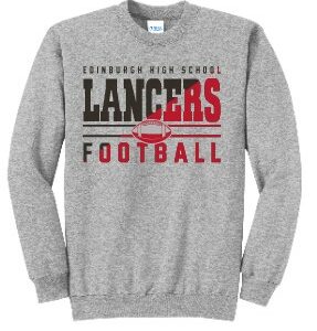 EHS Football Grey Crewneck