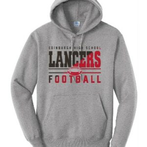 EHS Football Grey Hoodie