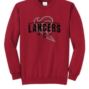 EHS Football Red Crewneck