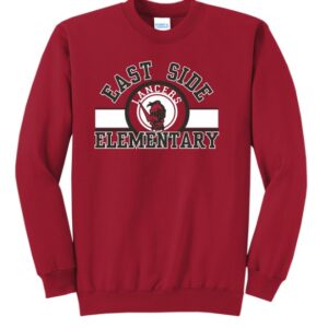 Red East Side Crewneck Sweatshirt