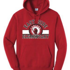 Red East Side Hoodie