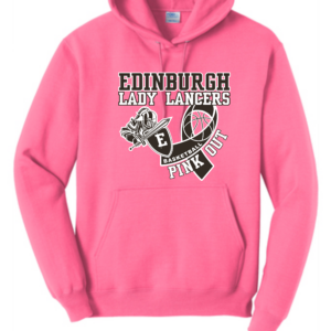 EHS Girls Basketball Pink Out Hoody