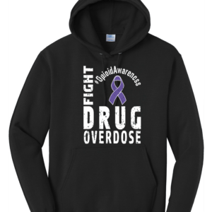 Black Hoody Fight Drug Overdose
