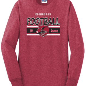 Red Long Sleeve T-shirt Football
