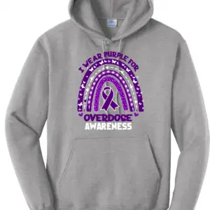 Athletic Gray Fleece Hoody