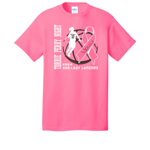 Cotton Tshirt Lady Lancers vs Hauser Torrie Perry Night